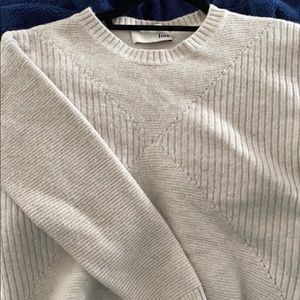 Wilfred free artizia thick sweater high low hem